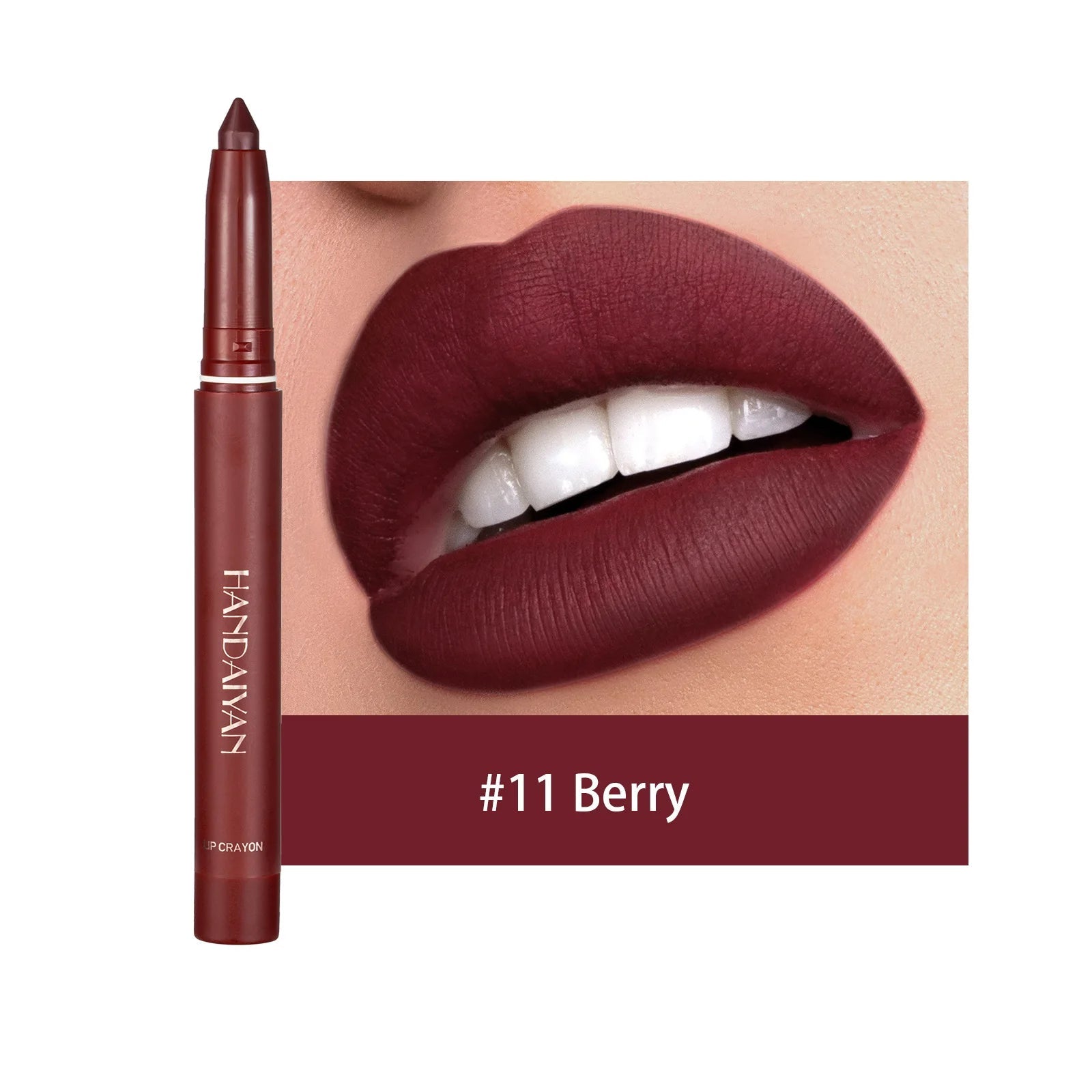 LuxeLip Vault™ by Handayan – 12 Matte Nude & Pink Shades for All - Day Perfection - Cosmetics Store
