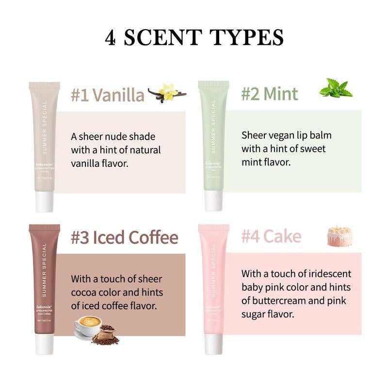 Moisturizing Lip Butter Balm Set - Cosmetics Store