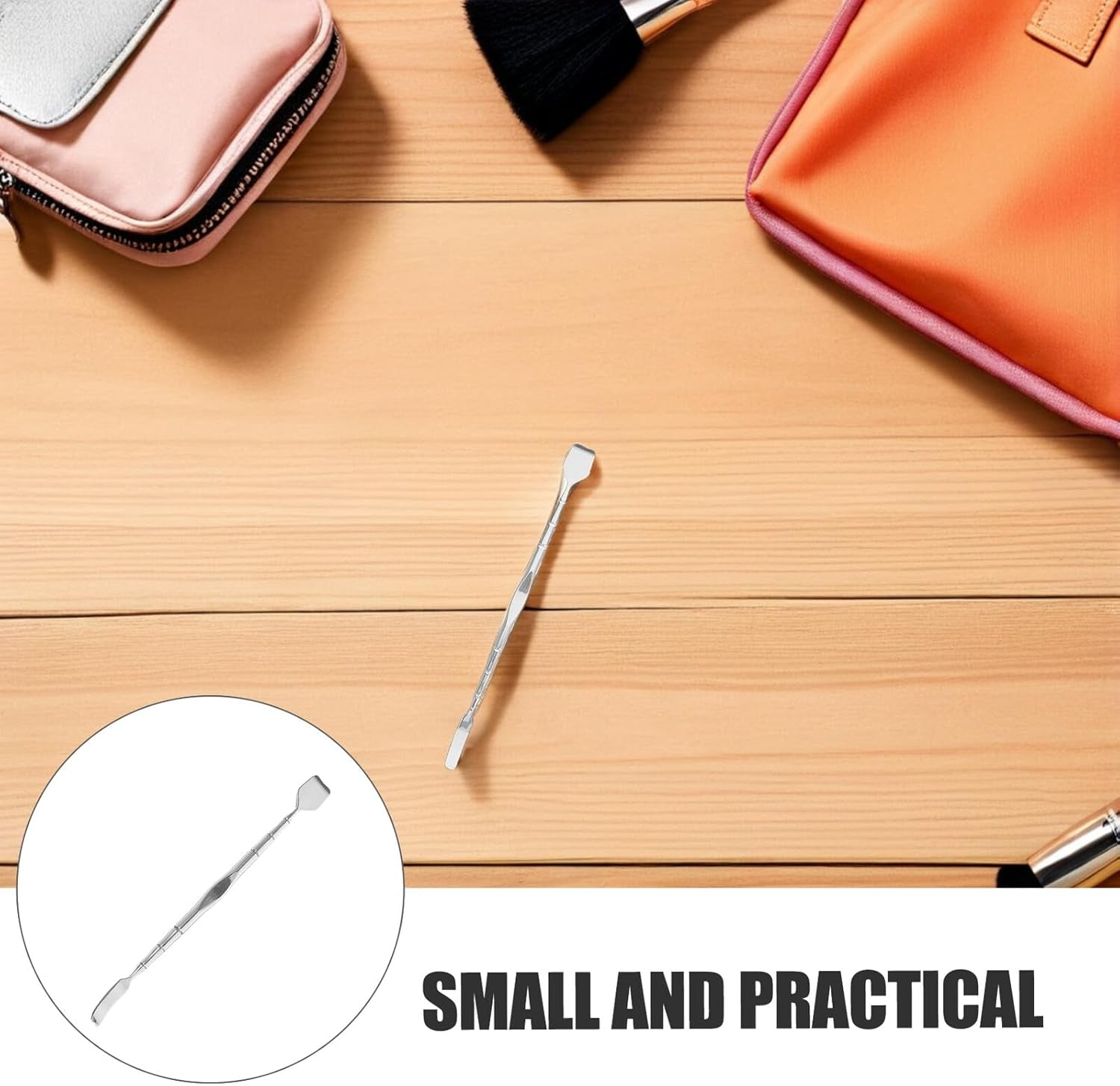 Stainless Steel Blackhead Scraper Pore Scraper Nose and Face Tool 5.66 Inch with Comfortable Grip for Safe Blackhead Removal and Facial Skin Care