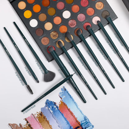 19 - Piece Makeup Brush Gift Set - Cosmetics Store
