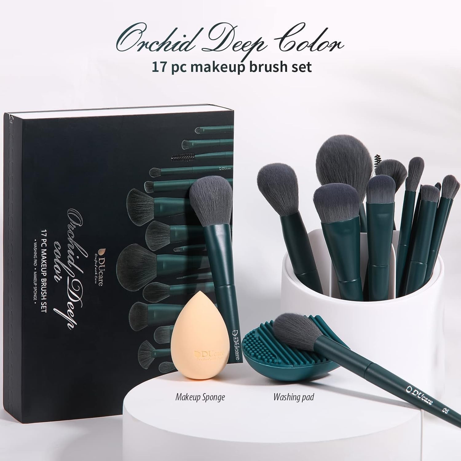 19 - Piece Makeup Brush Gift Set - Cosmetics Store