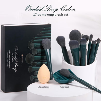 19 - Piece Makeup Brush Gift Set - Cosmetics Store