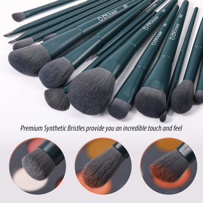 19 - Piece Makeup Brush Gift Set - Cosmetics Store