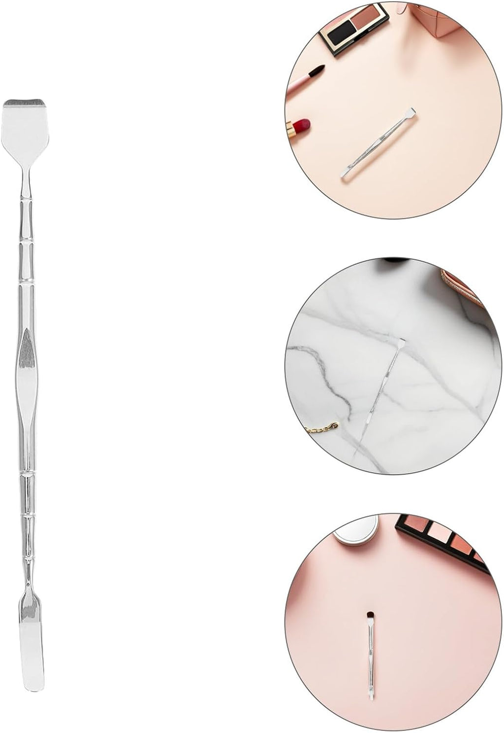 Stainless Steel Blackhead Scraper Pore Scraper Nose and Face Tool 5.66 Inch with Comfortable Grip for Safe Blackhead Removal and Facial Skin Care