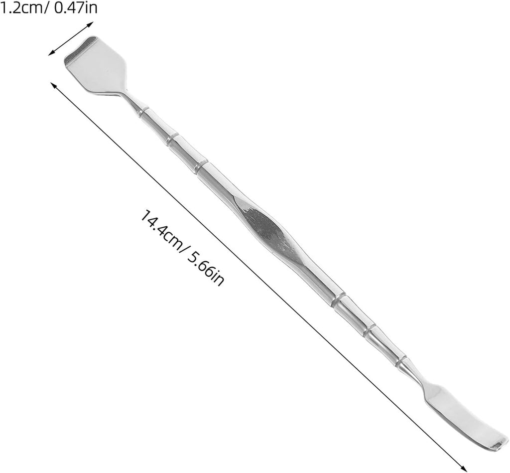 Stainless Steel Blackhead Scraper Pore Scraper Nose and Face Tool 5.66 Inch with Comfortable Grip for Safe Blackhead Removal and Facial Skin Care