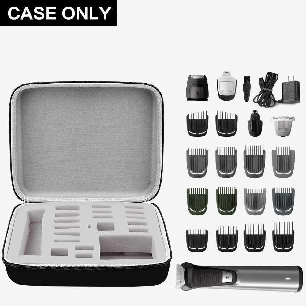 Durable and Stylish Case for Philips Norelco Multigroom Series - Perfect Storage for Your Grooming Kit and Accessories