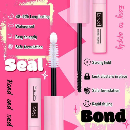9 - 16mm DIY Lash Extension Kit: 280pcs Lash Clusters [Bond &amp; Seal, Tweezers] - Cosmetics Store