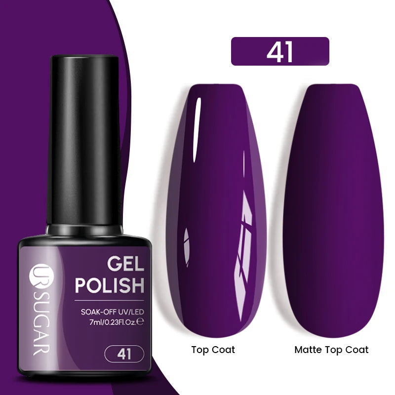 Sparkle and Shine: 7ml Champagne Gold Sequins Gel Nail Polish for Dazzling French Manicures