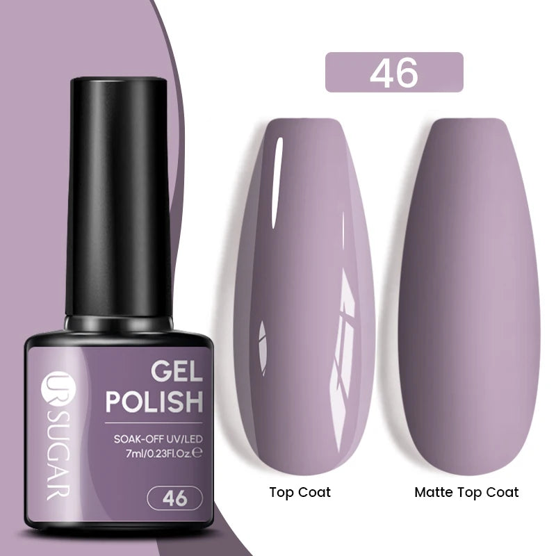 Sparkle and Shine: 7ml Champagne Gold Sequins Gel Nail Polish for Dazzling French Manicures