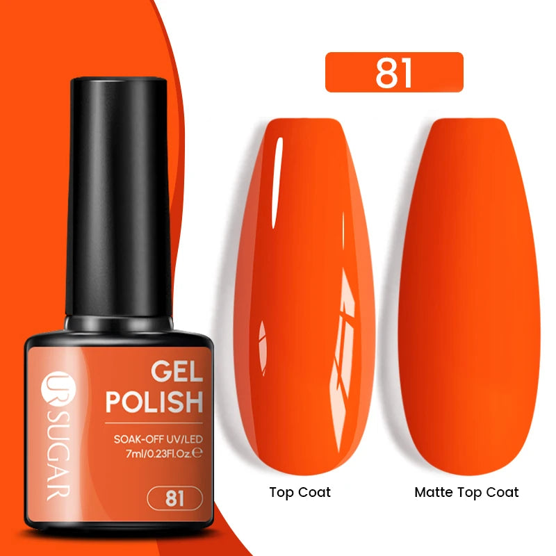Sparkle and Shine: 7ml Champagne Gold Sequins Gel Nail Polish for Dazzling French Manicures