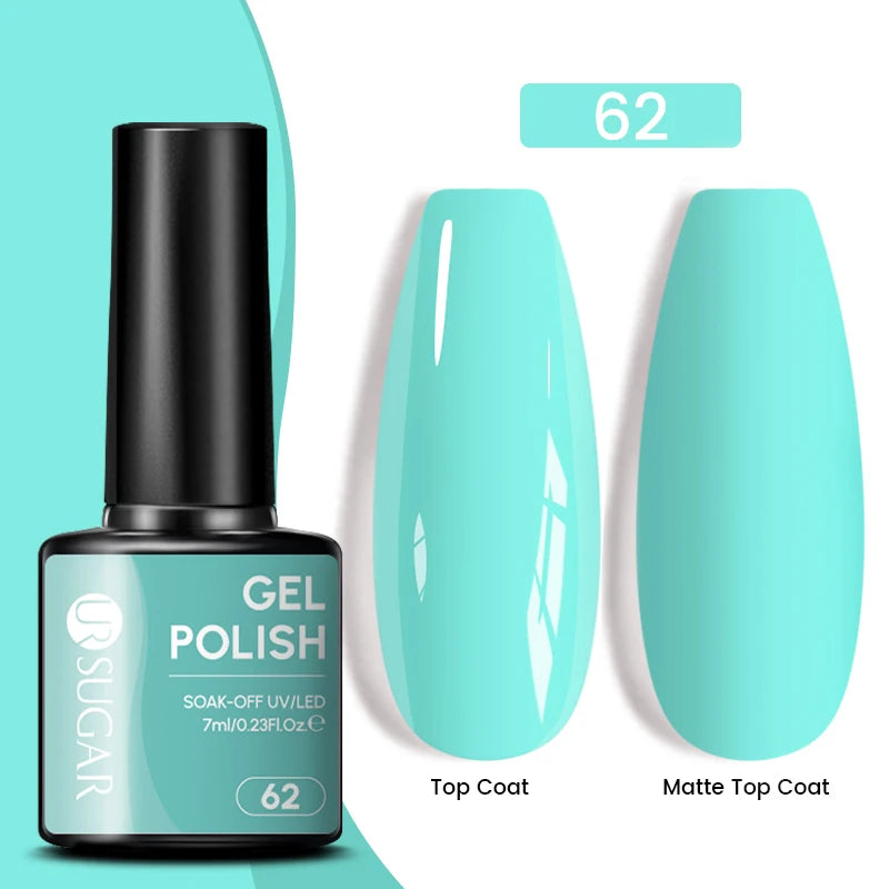 Sparkle and Shine: 7ml Champagne Gold Sequins Gel Nail Polish for Dazzling French Manicures