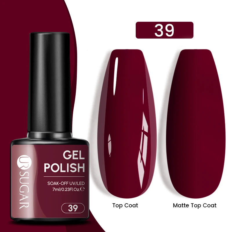 Sparkle and Shine: 7ml Champagne Gold Sequins Gel Nail Polish for Dazzling French Manicures