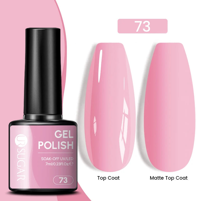 Sparkle and Shine: 7ml Champagne Gold Sequins Gel Nail Polish for Dazzling French Manicures