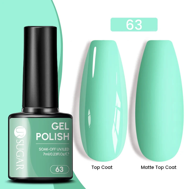 Sparkle and Shine: 7ml Champagne Gold Sequins Gel Nail Polish for Dazzling French Manicures