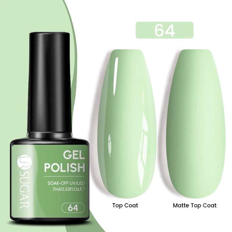 Sparkle and Shine: 7ml Champagne Gold Sequins Gel Nail Polish for Dazzling French Manicures