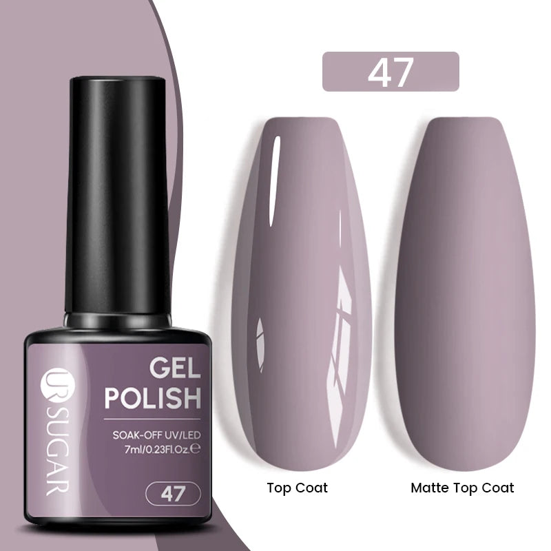 Sparkle and Shine: 7ml Champagne Gold Sequins Gel Nail Polish for Dazzling French Manicures