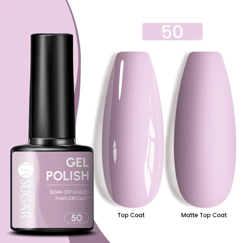 Sparkle and Shine: 7ml Champagne Gold Sequins Gel Nail Polish for Dazzling French Manicures