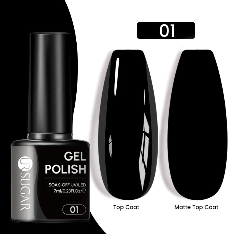 Sparkle and Shine: 7ml Champagne Gold Sequins Gel Nail Polish for Dazzling French Manicures