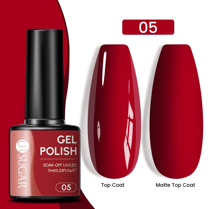 Sparkle and Shine: 7ml Champagne Gold Sequins Gel Nail Polish for Dazzling French Manicures