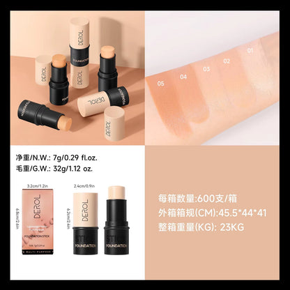 CoverBlend™ 5 - Color Matte Concealer &amp; Foundation Stick - Cosmetics Store