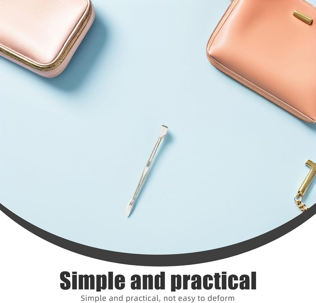 Stainless Steel Blackhead Scraper Pore Scraper Nose and Face Tool 5.66 Inch with Comfortable Grip for Safe Blackhead Removal and Facial Skin Care