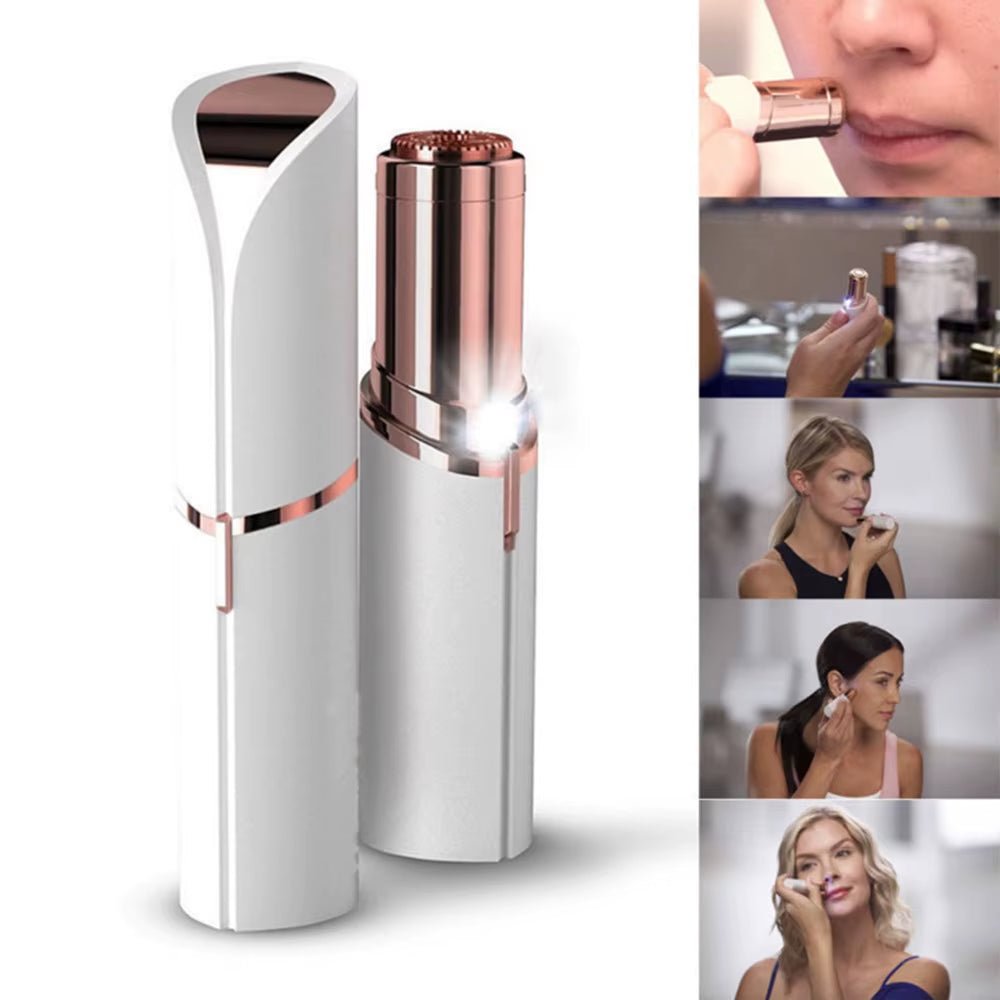 Electric Facial Hair Remover for Women Portable Painless Rechargeable Mini Epilator Lady Shaver for Lips - Cosmetics Store