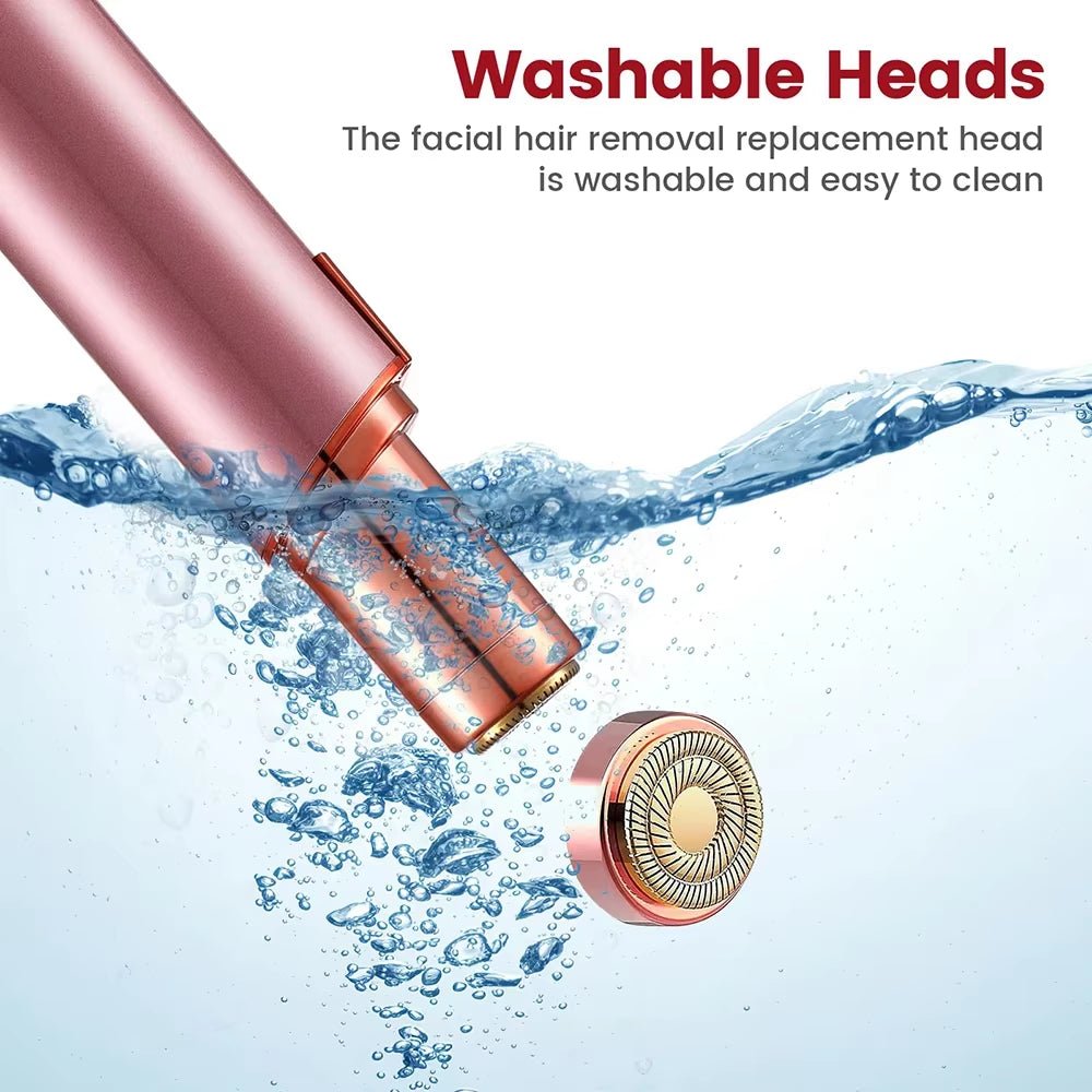 Electric Facial Hair Remover for Women Portable Painless Rechargeable Mini Epilator Lady Shaver for Lips - Cosmetics Store