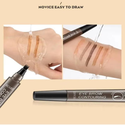 GlamDefine™ 4-in-1 Waterproof Makeup Pen – Eyeliner, Eyebrow, Contour &amp; Lip Liner all in one - Cosmetics Store