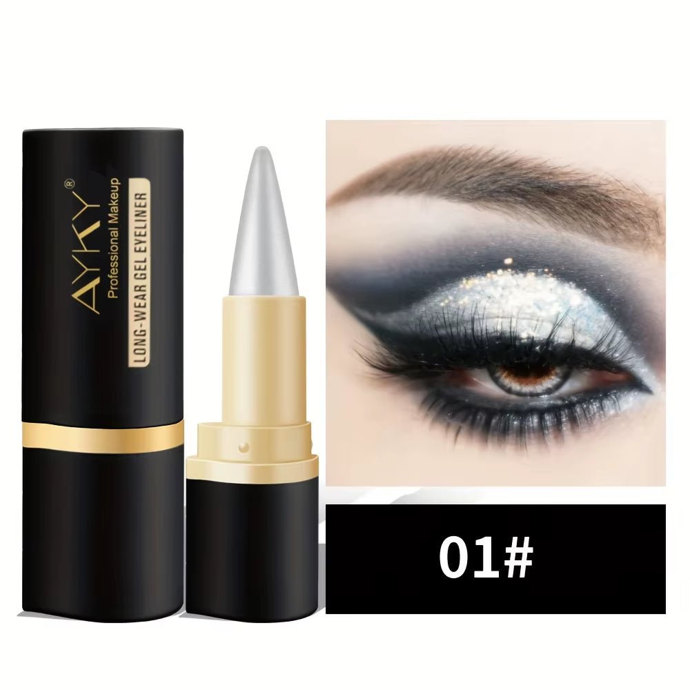 GlideLine™ by AYKY – Matte Glitter Waterproof Eyeliner Balm - Cosmetics Store
