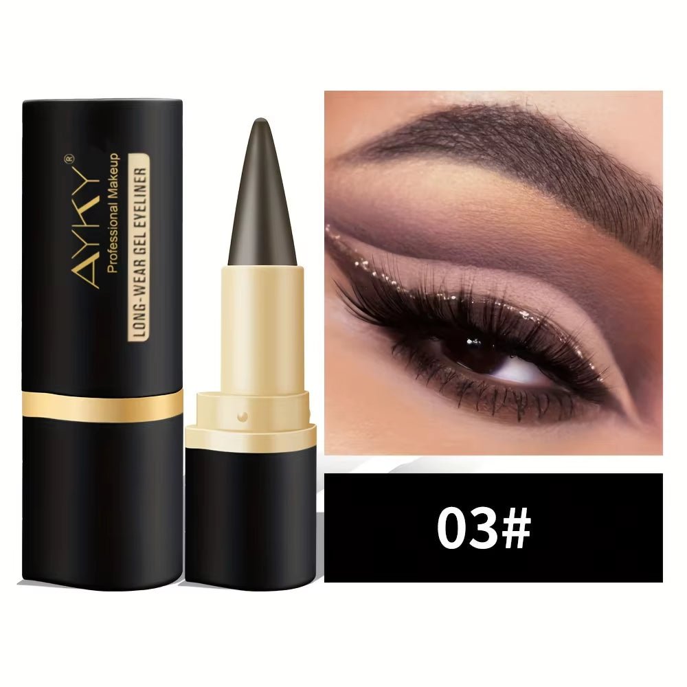 GlideLine™ by AYKY – Matte Glitter Waterproof Eyeliner Balm - Cosmetics Store