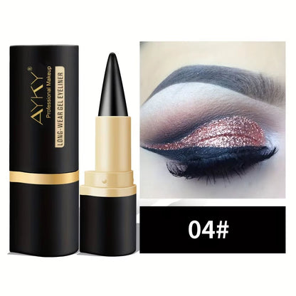 GlideLine™ by AYKY – Matte Glitter Waterproof Eyeliner Balm - Cosmetics Store
