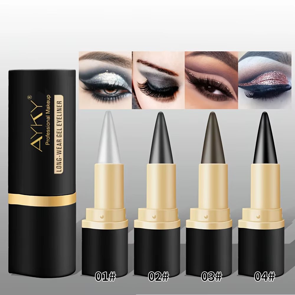 GlideLine™ by AYKY – Matte Glitter Waterproof Eyeliner Balm - Cosmetics Store
