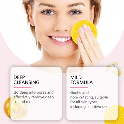 GlowClean™ Kojic Acid &amp; Turmeric Exfoliating Pads – 40/50Pcs Daily Facial Cleansing &amp; Skin Care - Cosmetics Store