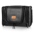 Dopp Kit Waterproof Leather Travel Bag w/ Sturdy Metal Hook & Handle for Bathroom Shower Camping for Men - Cosmetics Store