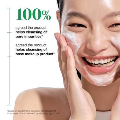 Heartleaf Quercetinol Pore Deep Cleansing Foam, BHA, Hyaluronic Acid, Glycerin, Blackhead Remover (150Ml/5.07 Fl.Oz.) - Cosmetics Store