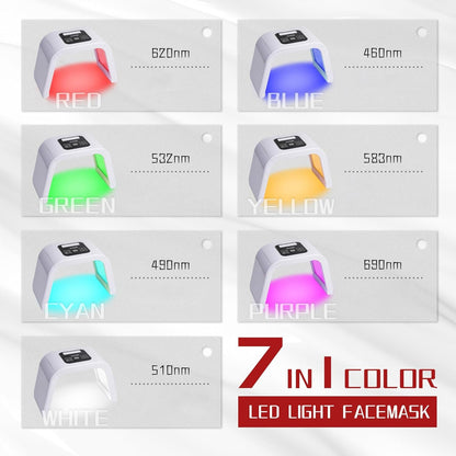 LED Face Mask Light Therapy - Cosmetics Store