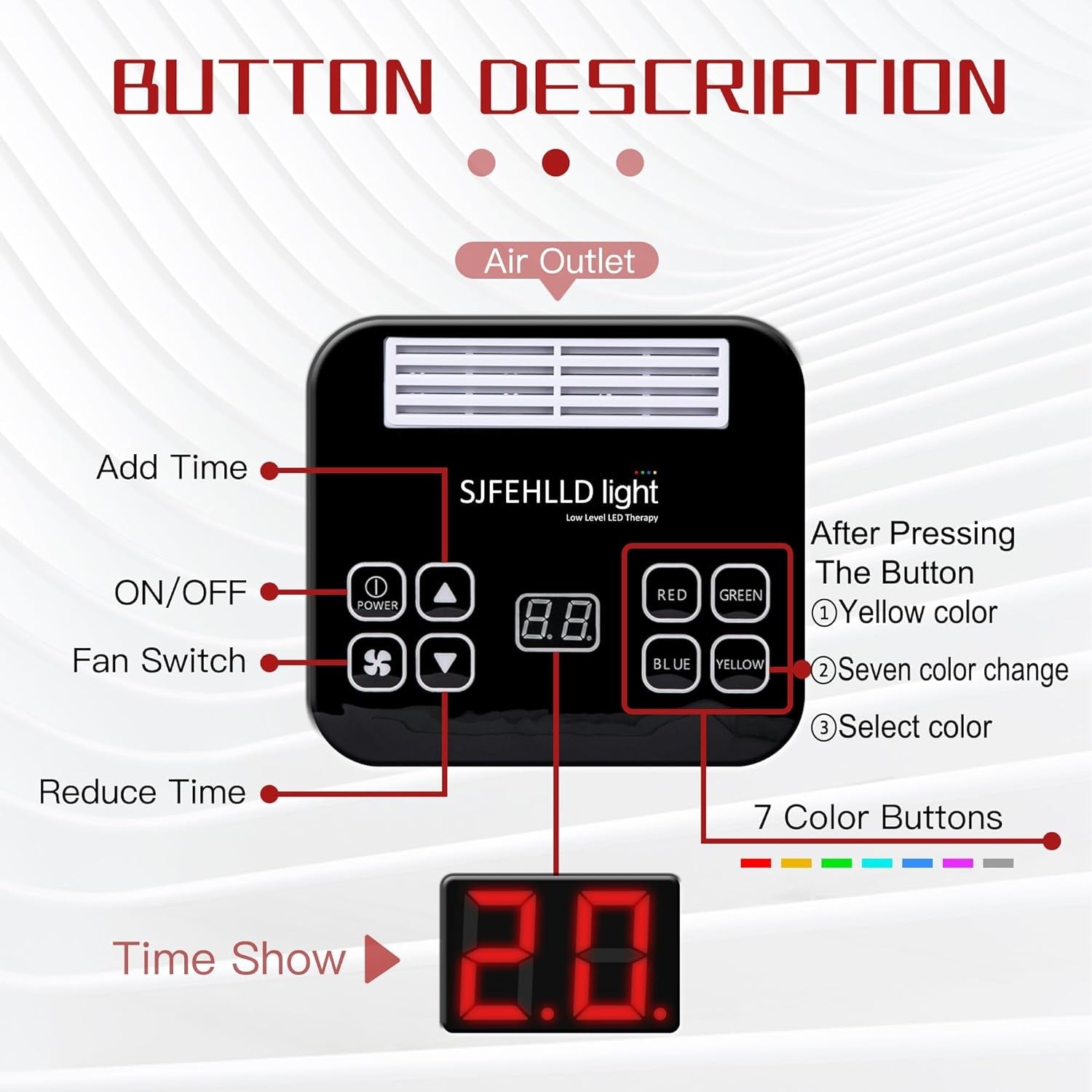 LED Face Mask Light Therapy - Cosmetics Store
