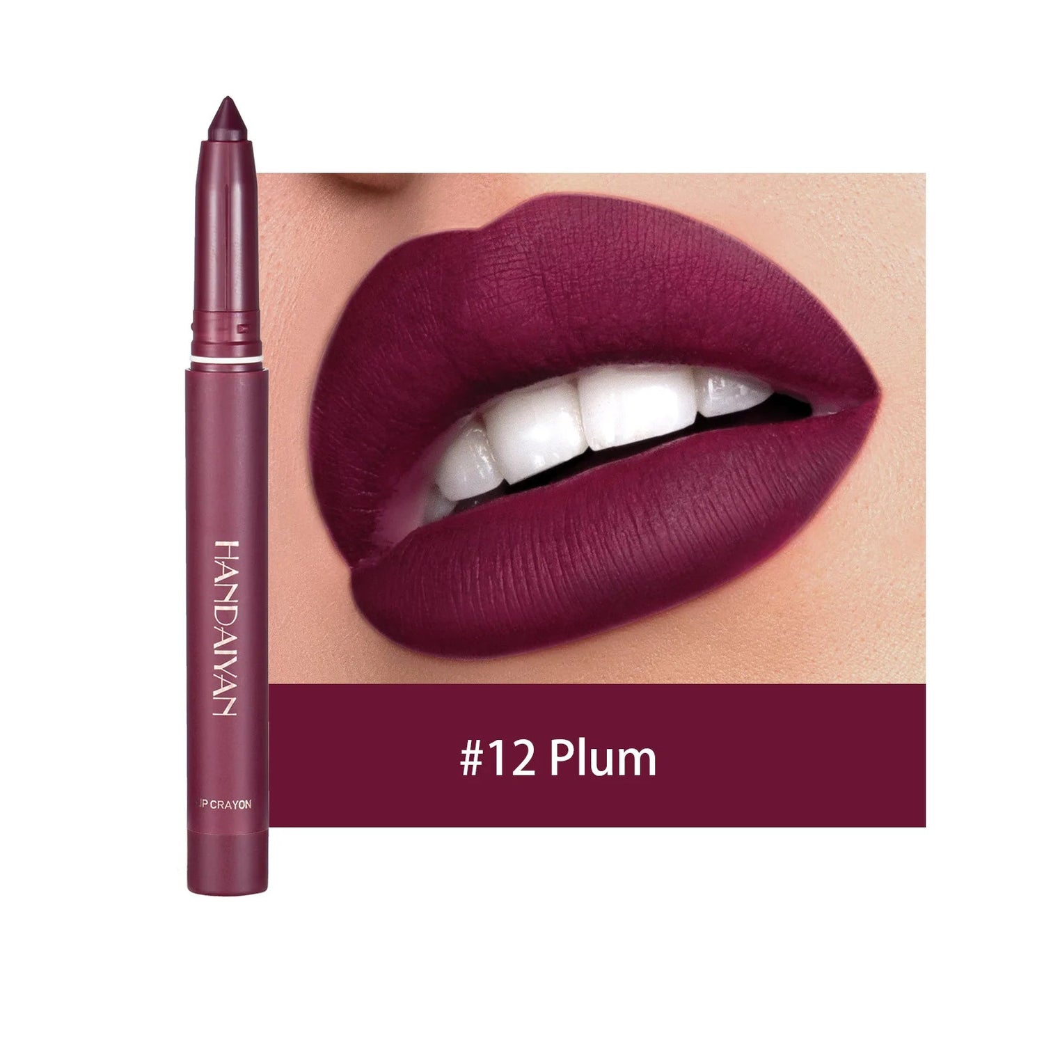 LuxeLip Vault™ by Handayan – 12 Matte Nude &amp; Pink Shades for All - Day Perfection - Cosmetics Store
