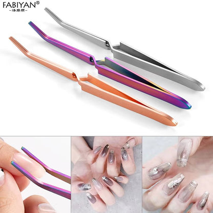 Nail Art Shaping Tweezers - Cosmetics Store