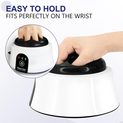 Nail Soaking, Manicure, Polish Remover Electric Machine for Acrylic Nails Dip Gel with Color Cuticle Pusher - Cosmetics Store