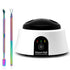Nail Soaking, Manicure, Polish Remover Electric Machine for Acrylic Nails Dip Gel with Color Cuticle Pusher - Cosmetics Store