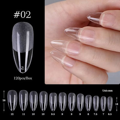 Press - On Coffin Gel Nails - Cosmetics Store