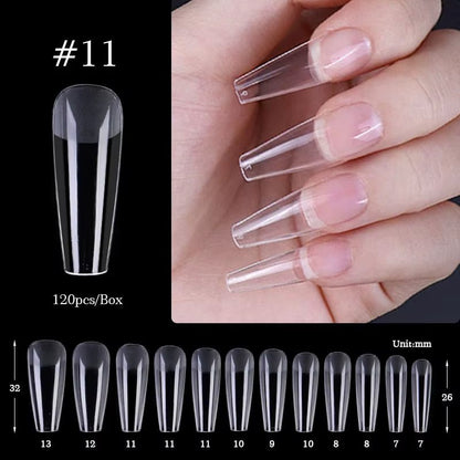 Press - On Coffin Gel Nails - Cosmetics Store