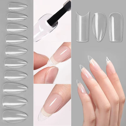 Press - On Coffin Gel Nails - Cosmetics Store