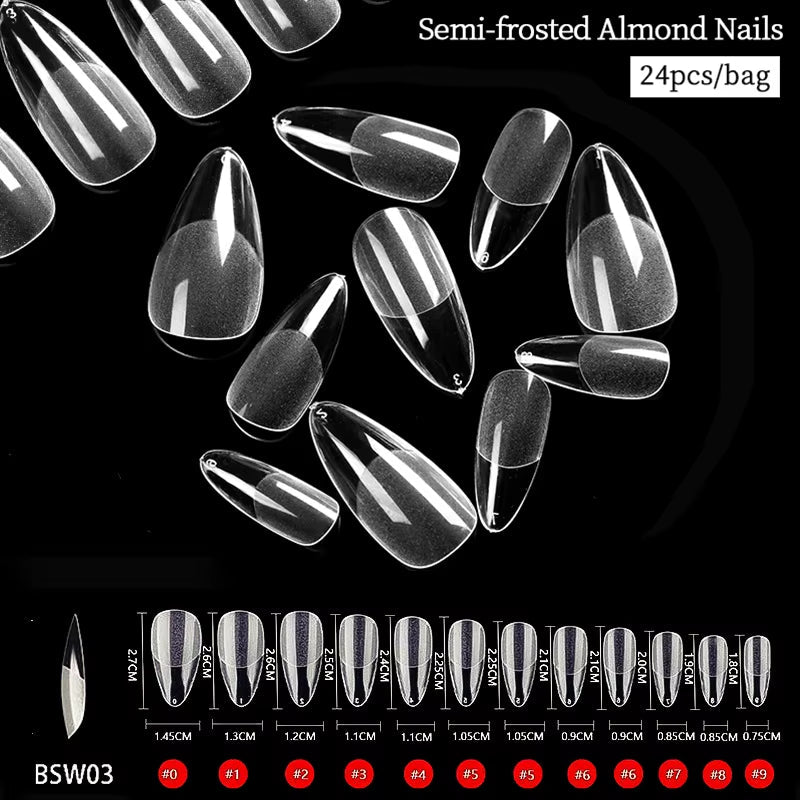Press - On Coffin Gel Nails - Cosmetics Store