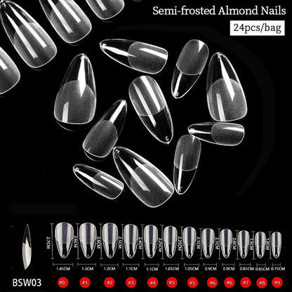 Press - On Coffin Gel Nails - Cosmetics Store