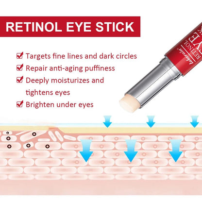 Revitalize Your Eyes with Our Retinol Eye Cream Stick - Brighten Dark Circles and Firm Skin Instantly! - Cosmetics Store