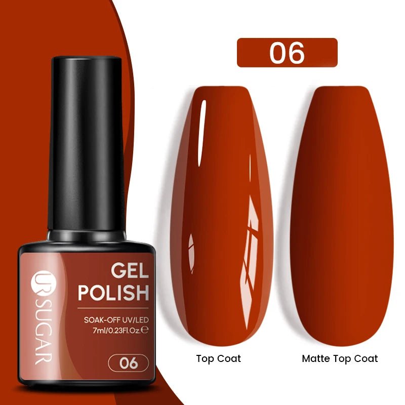 Sparkle and Shine: 7ml Champagne Gold Sequins Gel Nail Polish for Dazzling French Manicures - Cosmetics Store