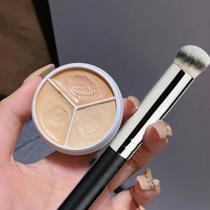 Sweet Mint 3-Color Concealer Palette – Brightening Coverage for Flawless Skin - Cosmetics Store
