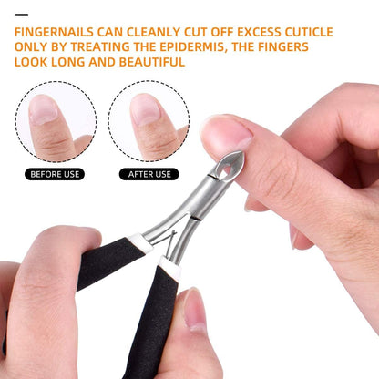 SOFYE Professional Manicure and Pedicure Kit – Complete Nail File, Buffer, Cuticle Nipper, and Pusher Set - Cosmetics Store